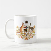 Australia-Wappen Kaffeetasse (Links)