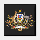 Australia-Wappen Magnet (Vorne)
