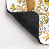 Australia-Wappen Mousepad (Ecke)