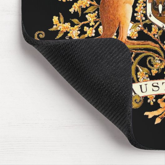 Australia-Wappen Mousepad (Ecke)