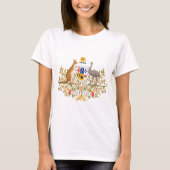 Australia-Wappen T-Shirt (Vorderseite)