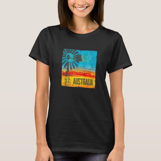 australia windmill T-Shirt (Vorderseite)