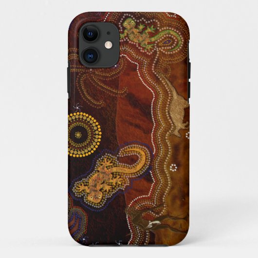 Australian Aboriginal Art Gift Case-Mate iPhone Hülle (Rückseite)