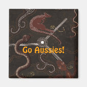 Australian Aboriginal Art Gift Magnet (Vorne)