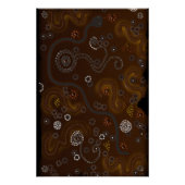 Australian Aboriginal Art Gift Poster (Vorderseite)