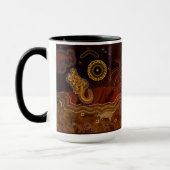 Australian Aboriginal Art Gift Tasse (Links)