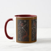 Australian Aboriginal Art Gift Tasse (Links)