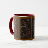Australian Aboriginal Art Gift Tasse (Vorderseite Links)