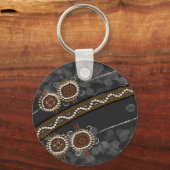 Australian Aboriginal Art - Lost Tribes Schlüsselanhänger (Vorderseite)
