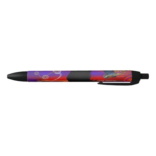 Australian Aboriginal Outback Art Styled Pen Kugelschreiber (Unterseite)