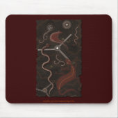 Australian Aboriginal Style Mousepad Serie (Vorne)