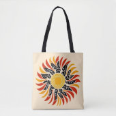 Australian Aboriginal Sunshine Art Tasche (Vorderseite)