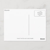 Australian Aboriginal Wüste Art Postkarte (Rückseite)