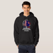 Australian American We know Places where Australia Hoodie (Vorne ganz)
