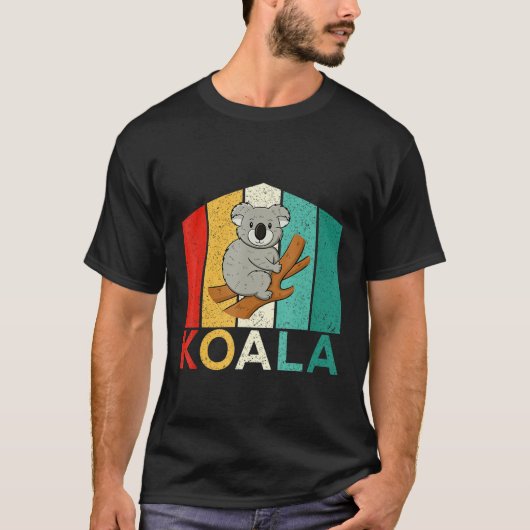 Australian Animal Koala Bear T-Shirt (Vorderseite)