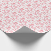 Australian Animal Toile (Coral) Wrapping Paper Geschenkpapier (Ecke)
