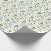 Australian Animal Toile (Original) Wrapping Paper Geschenkpapier (Ecke)