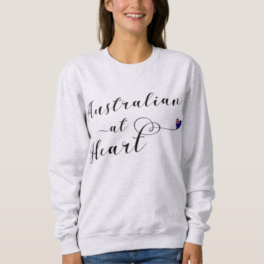 Australian At Heart Sweatshirt, Aus Sweatshirt (Vorderseite)
