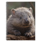 Australian Baby Animals The Wombat, Notizblock (Vorderseite)