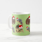 Australian Baby Animals Weihnachten Kaffeetasse (Vorderseite Links)