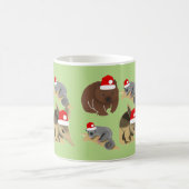Australian Baby Animals Weihnachten Kaffeetasse (Mittel)