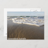 Australian Beach Postcard Postkarte (Vorne/Hinten)