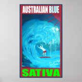 AUSTRALIAN BLAUE SATIVA POSTER (Vorne)