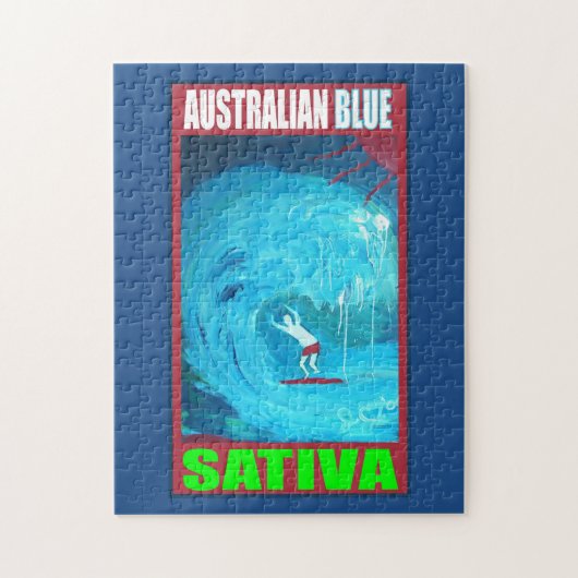 AUSTRALIAN BLAUE SATIVA PUZZLE (Vertikal)