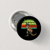 Australian Breakdance Coach - Hip Hop & Breakdance Button (Vorne & Hinten)