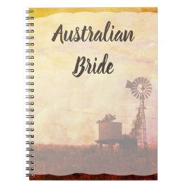 Australian Bride Wedding Planner Notebook Notizblock