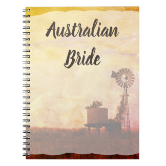 Australian Bride Wedding Planner Notebook Notizblock
