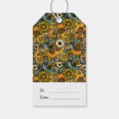 Australian Bush Wildblume Summer Garden Geschenkanhänger (Rückseite)