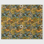 Australian Bush Wildblume Summer Garden Geschenkpapier (Flach)