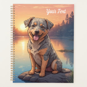 Australian Cattle Dog am See Planer