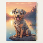 Australian Cattle Dog am See Planer (Rückseite)