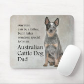 Australian Cattle Dog Dad Mousepad (Mit Mouse)