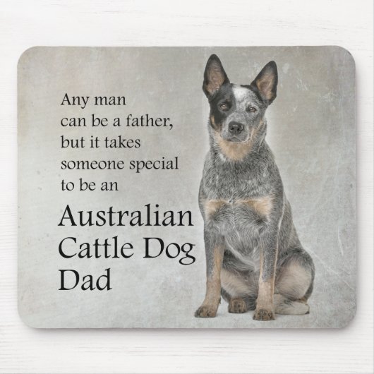 Australian Cattle Dog Dad Mousepad (Vorne)