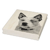 Australian Cattle Dog Gummistempel (Stempel)