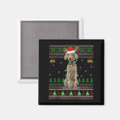 Australian Cattle Dog hässliche Weihnachtspullover Magnet (Vorderseite/Rückseite)