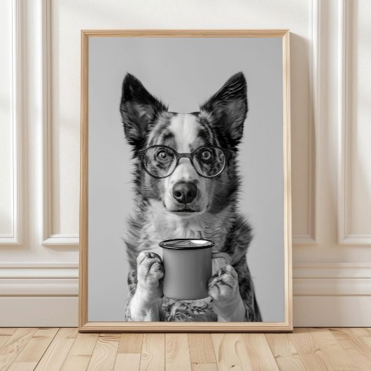 Australian Cattle Dog Kaffeetasse: Kaffee-Bar Deko
