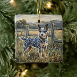 Australian Cattle Dog Keramikornament