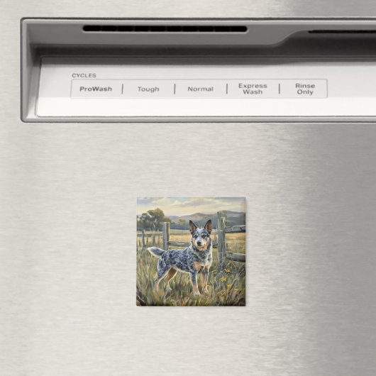Australian Cattle Dog Magnet (In Situ (Geschirrspüler))