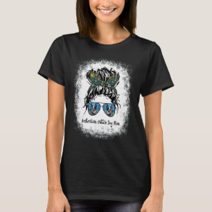 Australian Cattle Dog Mama gebleichter unordentlic T-Shirt
