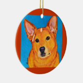 Australian Cattle Dog Ornament - "Red" (Rechts)