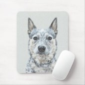 Australian Cattle Dog Painting - Niedliche Origina Mousepad (Mit Mouse)