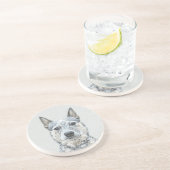 Australian Cattle Dog Painting - Niedliche Origina Untersetzer (Seite)