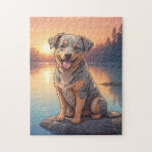 Australian Cattle dog Puzzle (Vertikal)