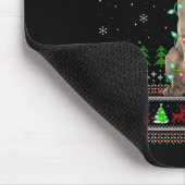 Australian Cattle Dog Ugly Christmas Sweaters Holi Mousepad (Ecke)