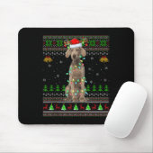 Australian Cattle Dog Ugly Christmas Sweaters Holi Mousepad (Mit Mouse)