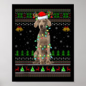 Australian Cattle Dog Ugly Christmas Sweaters Holi Poster (Vorne)